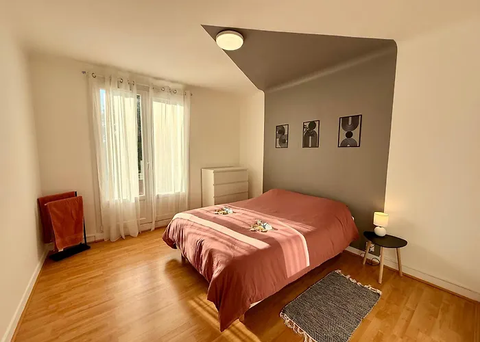 公寓 Le Beausejour ! Beaux Volumes, Ideals Pour Un Sejour Confortable Et Reposant